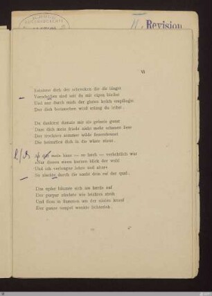 Vorspiel VI : [SW V: keine Sigle]; [SW V, S. 15/105]