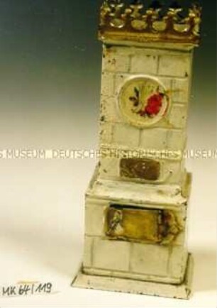 Puppenstubenmöbel: Kachelofen