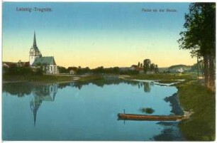 Tragnitz. Mulde und Kirche