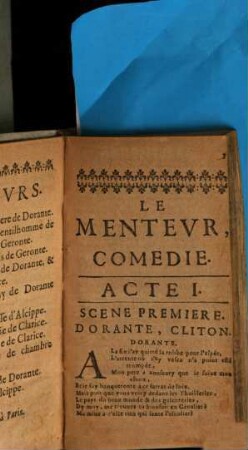 Le Monteur : Comédie