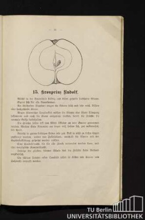 15. Kronprinz Rudolf.