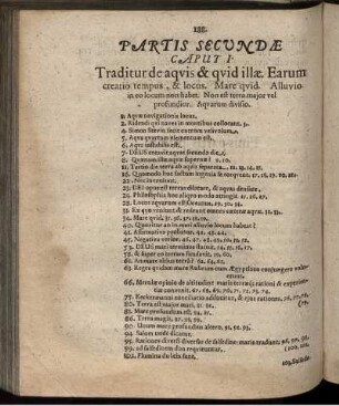 Partis Secundae Caput I. - VI.