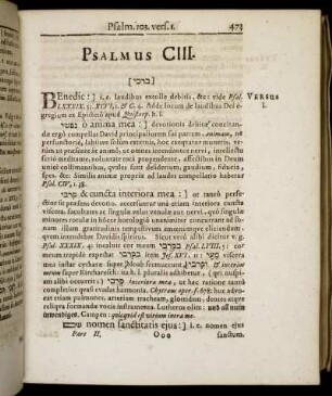 Psalmus CIII.