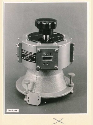 Hohlleiterumschalter HU/X2, Foto 1958