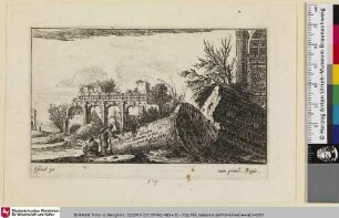 [Vue d'Italie; Ruine]