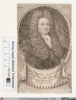 Bildnis Johann Carl Naeve (lat. Naevius)