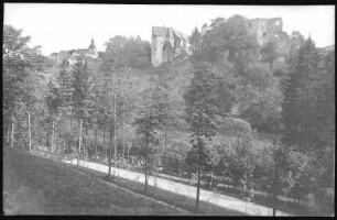 Lauenstein. Schlossruine