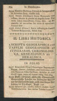 III. Libri Historici
