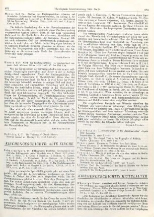 674-677 [Rezension] Ohnsorge, Werner, Abendland und Byzanz