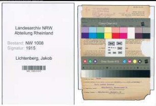 Entnazifizierung Jakob Lichtenberg , geb. 29.12.1894 (Anstreicher)