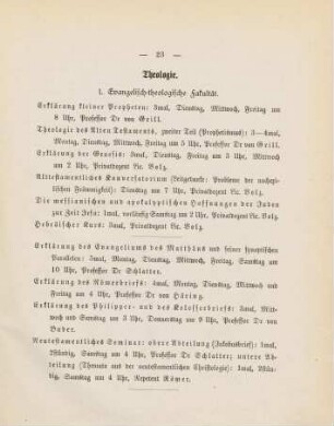 23-26, Theologie