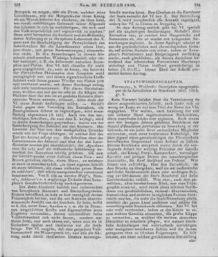 Description topographique de la Jurisdiction de Neuchatel. Neuchatel: Wolfrath 1827