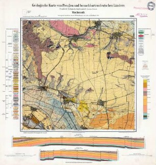 [4134] Kochstedt, Geologische Karte von Preußen und benachbarten deutschen Ländern