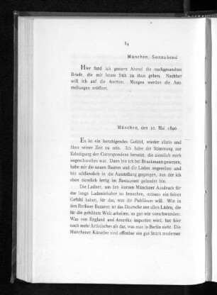München, den 30. Mai 1896