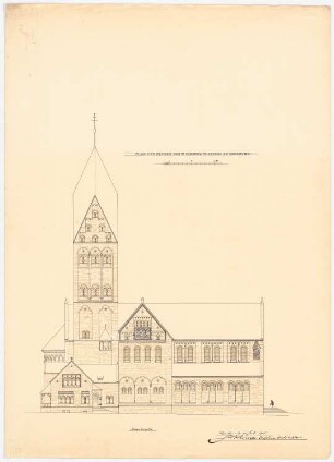 Kirche, Dortmund-Innenstadt: Seitenansicht
