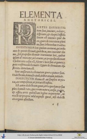 Elementa Rhetorices
