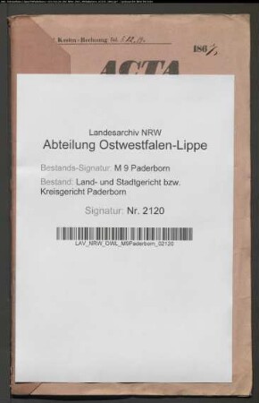 Erblasser: Nolte, Johann: