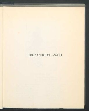 Cruzando el pago