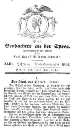 25. Stueck, 17. Juni 1844