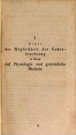 Abhandlungen aus dem Gebiete der gerichtlichen Medicin : als Erläuterungen zu dem "Lehrbuche der gerichtlichen Medicin", 1