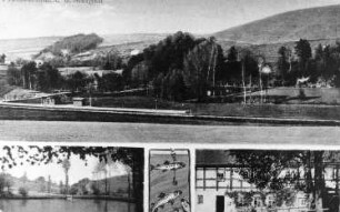 Triebischtal-Semmelsberg. Preiskermühle, Ansichtskarte, um 1916, Repro