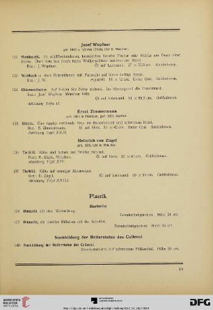 Plastik (Nr. 138-140)