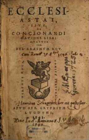 Ecclesiastes : sive de ratione concionandi libri IV