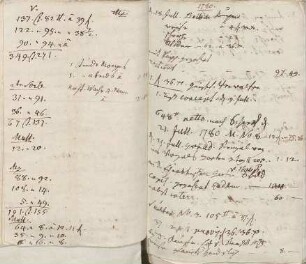 Ausgaben von Karoline Luises Hand.