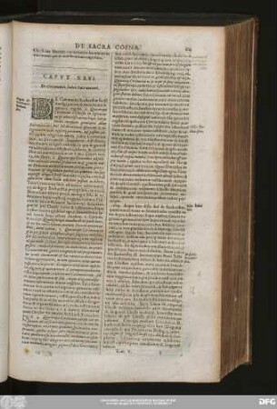 Caput XXVI. De Ceremoniss huius Sacramenti.