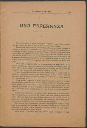 Una esperanza