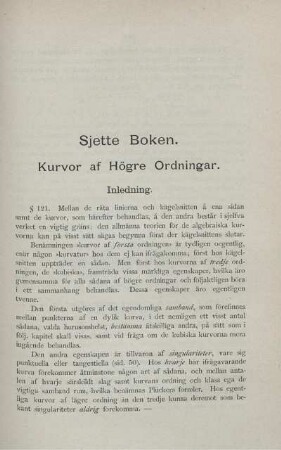 Sjette Boken.