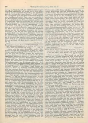 429-430 [Rezension] Zeitzschel, Friedrich, Verwesentlichungs-Pädagogik