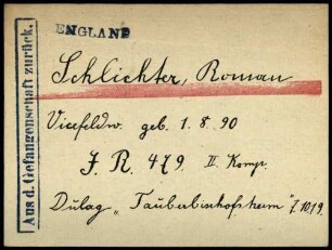 Schlichter, Roman - Schlör, Friedrich