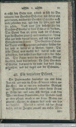 48. Ein verliebter Discurs