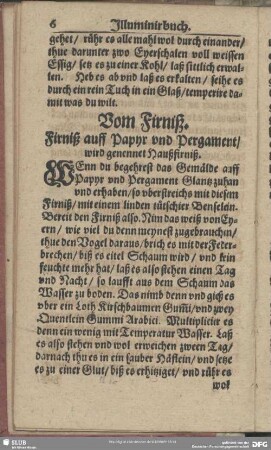 Vom Firniß