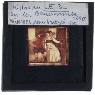 Leibl, In der Bauernstube