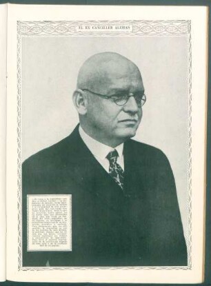 El ex Canciller Alemán