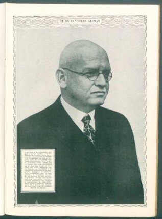 El ex Canciller Alemán