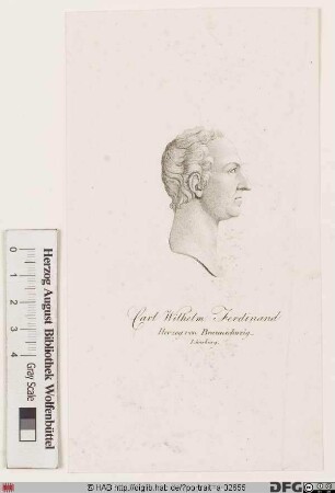 Bildnis Carl Wilhelm Ferdinand, Herzog von Braunschweig-Lüneburg (reg. 1780-1806)