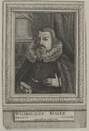 Bildnis des Wilibaldus Maier
