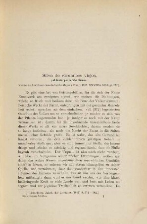 Friedrich Diez' kleinere Arbeiten und Recensionen herausgegeben von Hermann Breymann