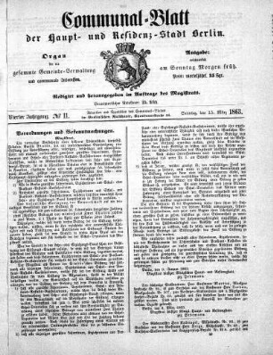 1863,11: No. 11, 15. März 1863