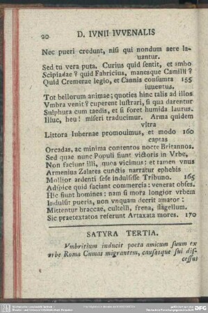 Satyra Tertia
