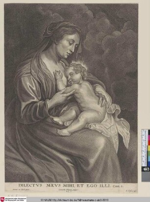 [Jungfrau und Kind; Virgin and Child]