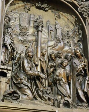 Marienaltar & Weihnachtsaltar — Anbetung des Christuskindes