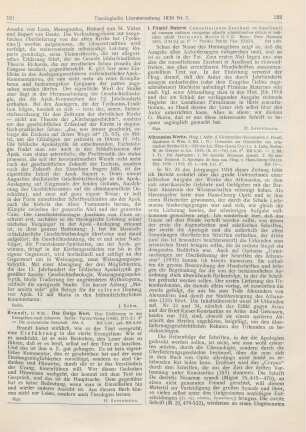 122-123 [Rezension] Athanasius Alexandrinus, Werke