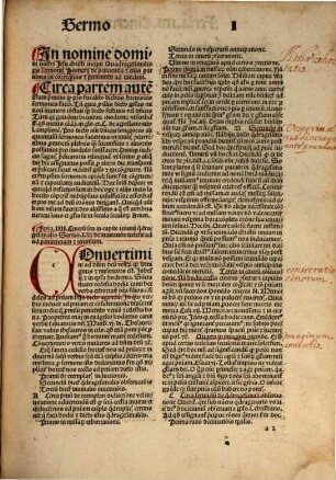 Sermo[n]es Quadragesimales Pomerii fratris Pelbarti de Themeswar divi ordi[ni]s sancti Fra[n]cisci incipiu[n]t feliciter