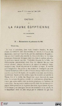 3.Ser. 4.1893: Esquisse de la faune égyptienne, [2]