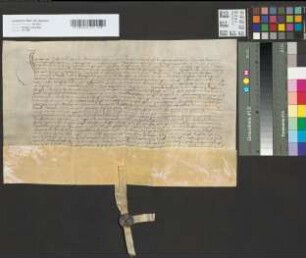 Revers des Philipp Bock als Richter von Arnsberg.