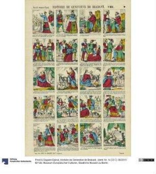 Histoire de Geneviève de Brabant.